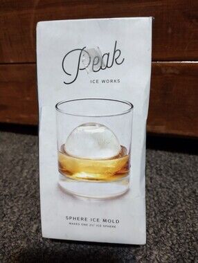 Peak Ice Works Sphere Ice Mold - Clear